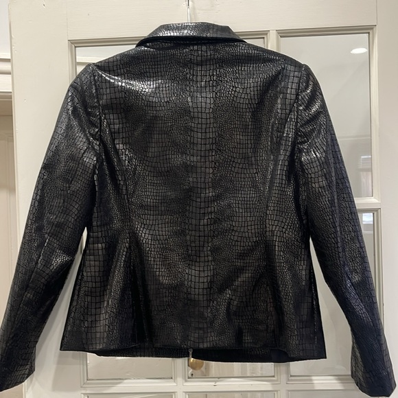 Leather Look Jacket - Picture 2 of 11